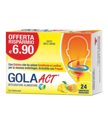 GOLA ACT MIELE LIMONE 24CPR F