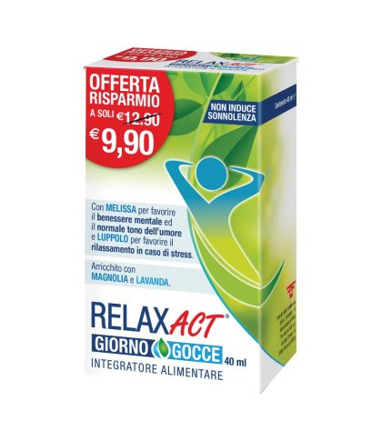 RELAX ACT GIORNO GTT 40ML F &