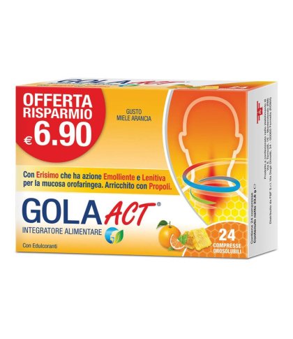 GOLA ACT MIELE ARANCIA 24CPR F