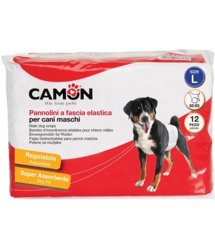 PANNOLINO FASCIA PER CANI MASC