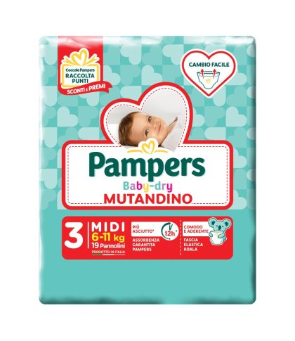 PAMPERS BD MUT SM TG3 MI 19PZ