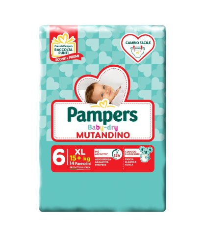 PAMPERS BD MUT SM TG6 EXL 14PZ