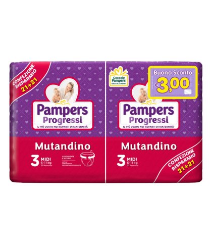 PAMPERS PROG MUT VP TG3 MI 42P