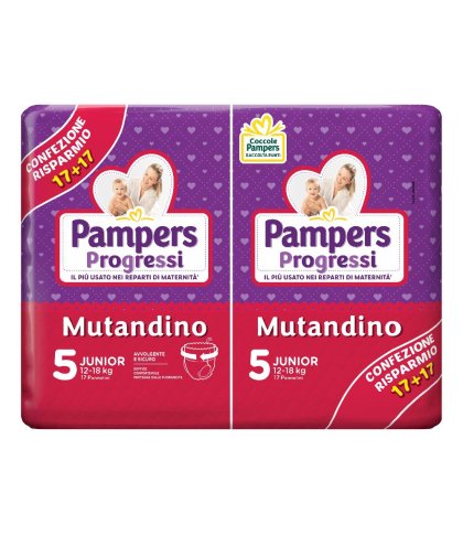 PAMPERS PROG MUT VP TG5 J 34PZ