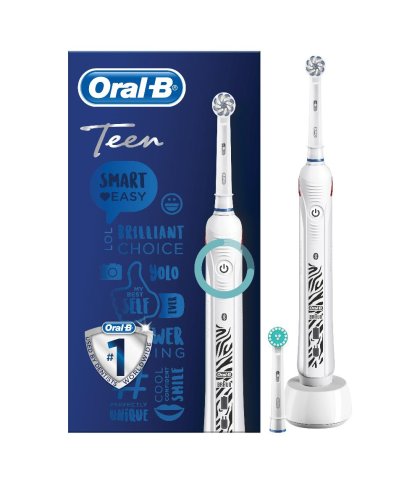 ORALB POWER SMART TEEN WHITE