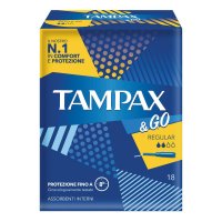 TAMPAX&GO REGULAR 18PZ