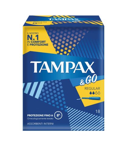 TAMPAX&GO REGULAR 18PZ