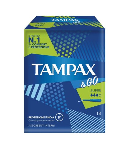 TAMPAX&GO SUPER 18PZ