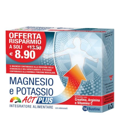 MAGNESIO POTASSIO ACT PLUS14BU