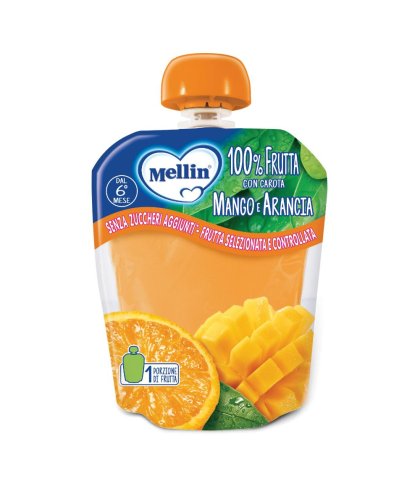 MELLIN POUCH ARANCIA MANGO 90G