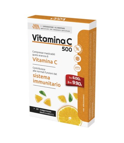 SANAVITA VITAMINA C MAST 30CPR