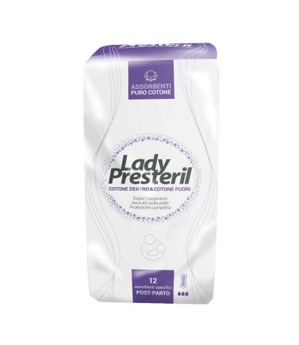 LADY PRESTERIL POSTPARTO 12PZ