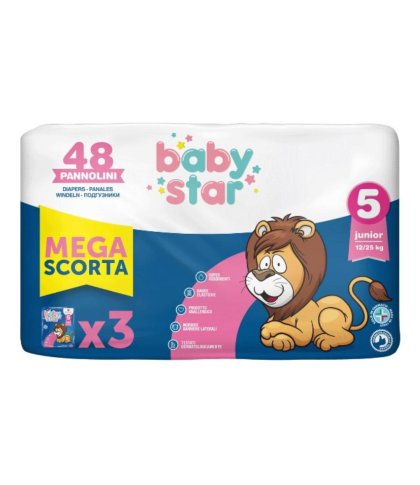 BABYSTAR MEGASCORTA TG 5 48PZ