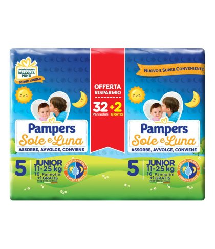 PAMPERS SOLE&LUNA TRIO J 48PZ