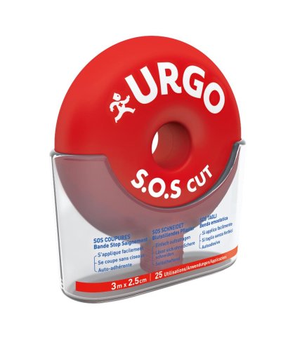 BENDA URGO SOS CUT 3X2,5CM