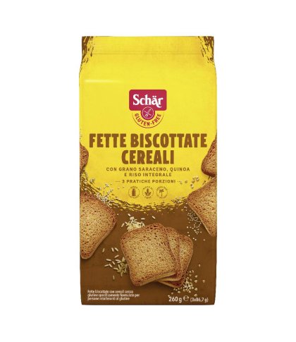 SCHAR FETTE BISC CEREALI 260G