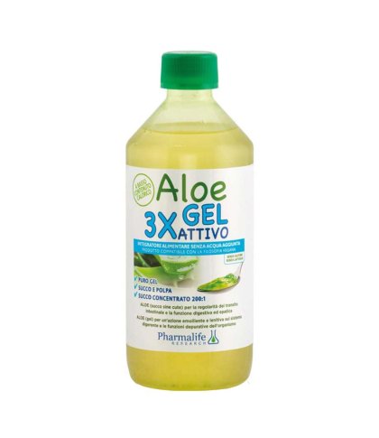 ALOE GEL 3X ATTIVO 500ML