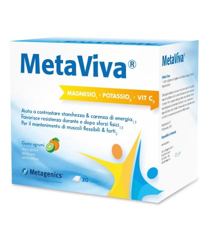 METAVIVA MG/K/VIT C 20BUSTE (I