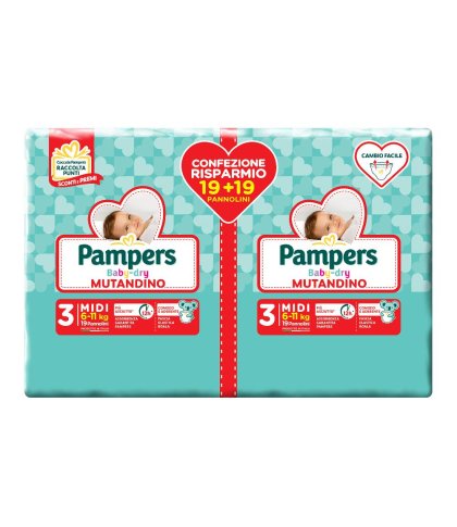 PAMPERS BD MUT DUODWCT MIDI38P