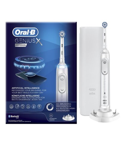 ORALB POWER GENIUSX 20100S WHI