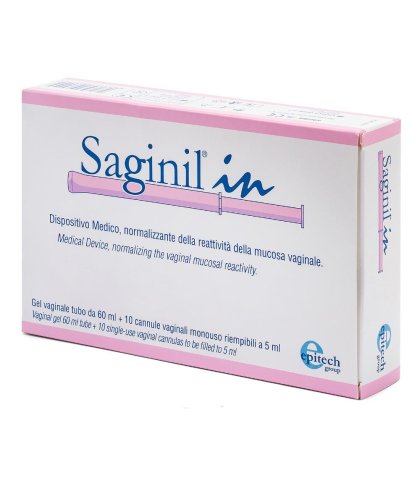 SAGINIL IN 10 CANNULE TUBO60ML