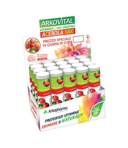 ARKOVITAL ACEROLA 1000 15CPR