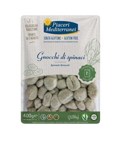 PIACERI MEDIT GNOC SPINACI400G