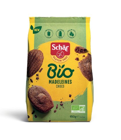 SCHAR BIO MADELEINES CHOCO150G