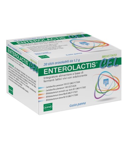 ENTEROLACTIS CEL 20STICK OROS