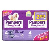 PAMPERS PROGRESSI MAXI 44PZ