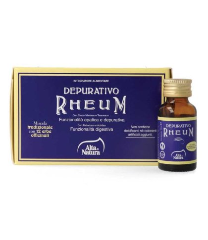 DEPURATIVO RHEUM 8FL 10ML