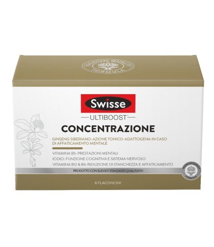 SWISSE CONCENTRAZIONE 8FLX30ML