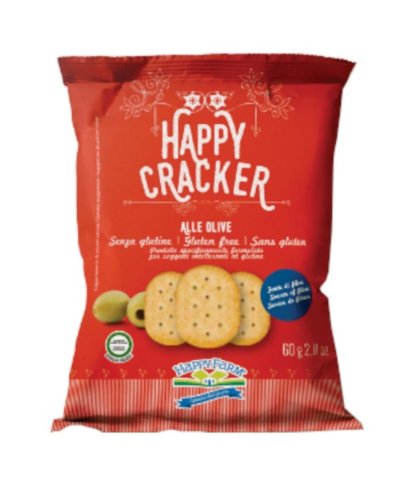 HAPPY FARM CRACKER OLIVE 60G