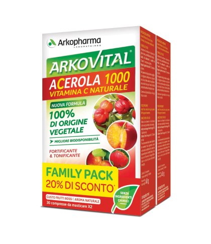 ARKOVITAL ACEROLA 1000 FA60CPR