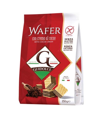 WAFER GUSTO CACAO 250G