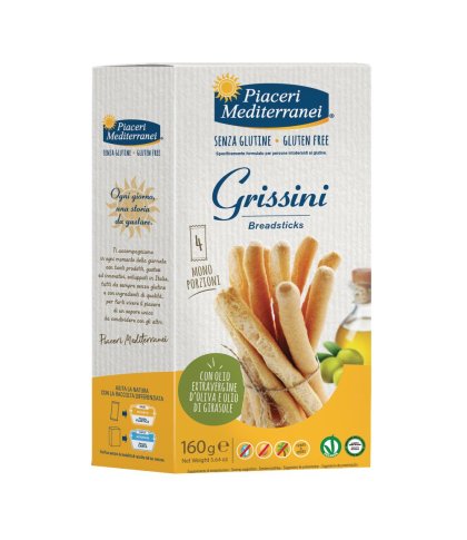 PIACERI MEDIT GRISSINI 160G