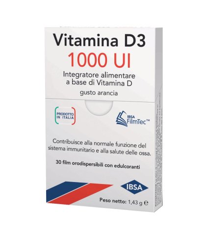 VITAMINA D3 IBSA 1000UI 30FILM