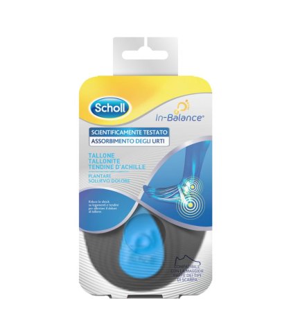 SCHOLL PLANTARE TALLONE L 2PZ