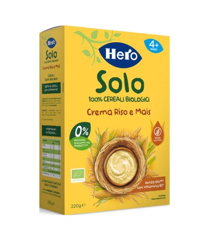 HERO SOLO CREMA RISO/MAIS 220G