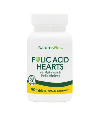 FOLIC ACID HEARTS+B6 B12 90TAV