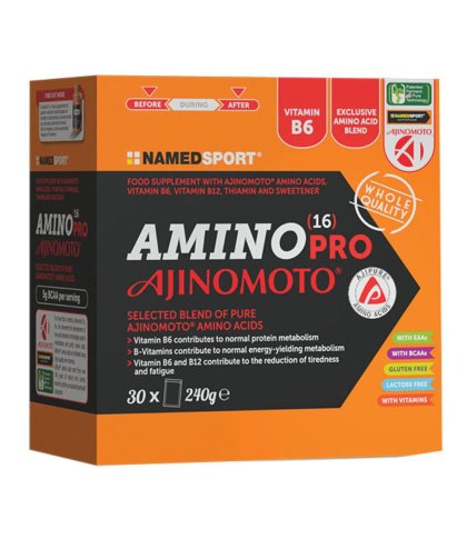 NAMED SPORT AMINO 16 PRO AJINOMOTO 30BUST