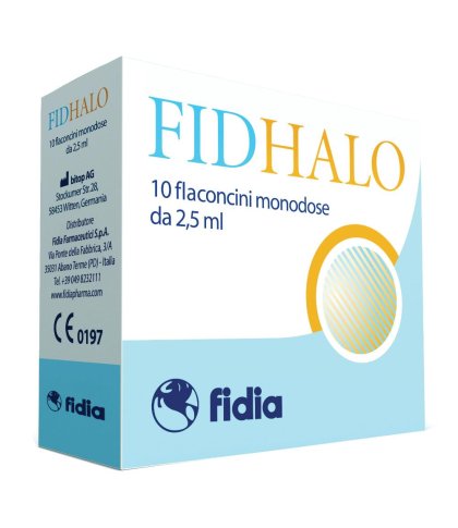 FIDHALO 10FL MONODOSE 2,5ML