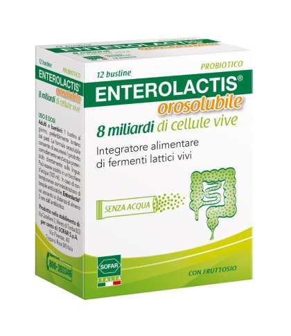 ENTEROLACTIS 12BUSTINE 8MLDR