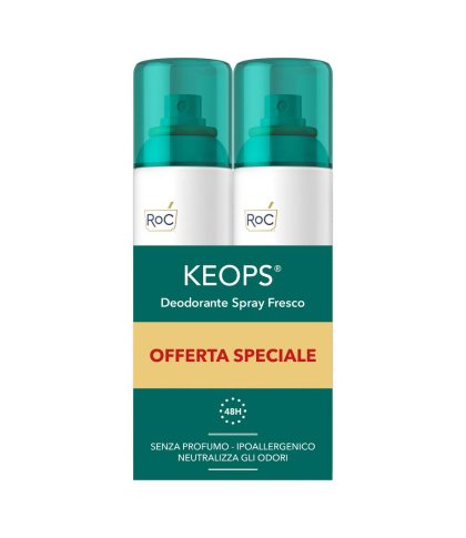 ROC KEOPS DEO SPR FRESH2X100ML