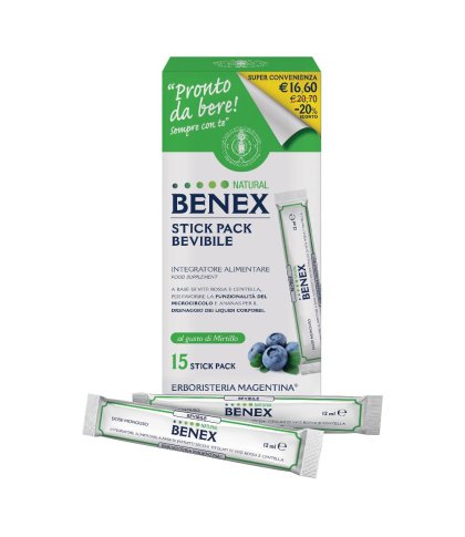 BENEX BEVIBILE 15STICK 12ML TP