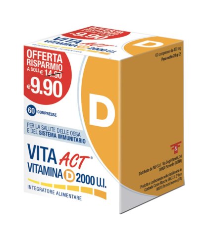 VITAMINA D ACT 2000UI 60CPR