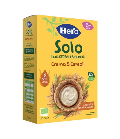 HERO SOLO CREMA 5 CEREALI BIO