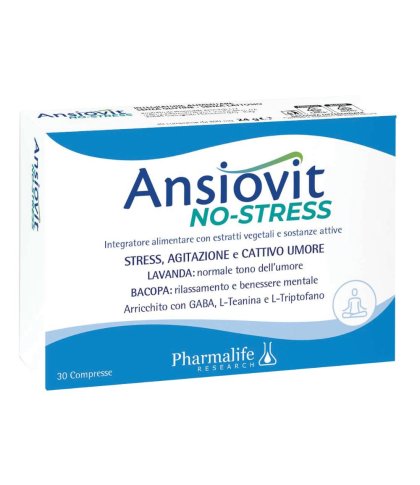 ANSIOVIT NO STRESS 30CPR