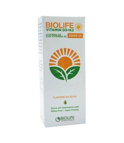 BIOLIFE D3+K2 GOCCE 50ML