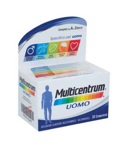 MULTICENTRUM UOMO 30CPR